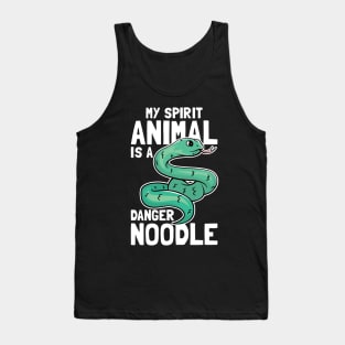 My Spirit Animal Is A Danger Noodle Tank Top